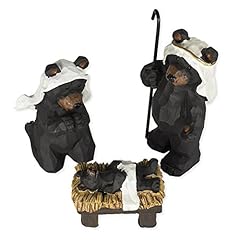Black bear nativity for sale  Delivered anywhere in USA 