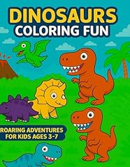 Dinosaurs coloring fun for sale  Delivered anywhere in UK