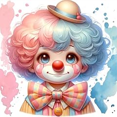 Clown diamond painting for sale  Delivered anywhere in USA 
