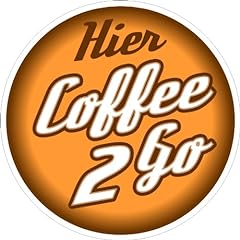 Aufkleber coffee kaffee gebraucht kaufen  Wird an jeden Ort in Deutschland