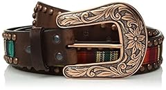 Ariat Women's Serape Center Copper Nail Edge Belt, for sale  Delivered anywhere in USA 