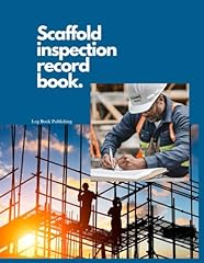 Scaffold inspection record for sale  Delivered anywhere in UK