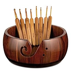 Wooden yarn bowl for sale  Delivered anywhere in USA 