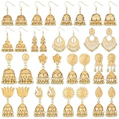 Nosiny 16pairs jhumkas for sale  Delivered anywhere in USA 