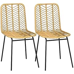 Homcom lot chaises d'occasion  Livré partout en Belgiqu