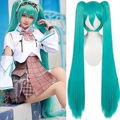 Parrucca cosplay verde usato  Spedito ovunque in Italia 