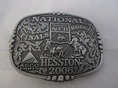 Used, 2006 Wrangle PRCA Hesston NFR Belt Buckle -- Team Roping for sale  Delivered anywhere in USA 