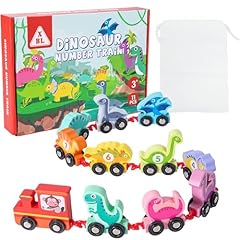 Montessori wooden dinosaur for sale  Delivered anywhere in UK