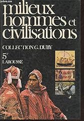Milieux hommes civilisations d'occasion  Livré partout en France