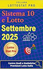 Sistema lotto settembre usato  Spedito ovunque in Italia 