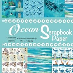 Ocean scrapbook paper for sale  Delivered anywhere in UK