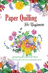 Paper quilling beginners for sale  Delivered anywhere in UK