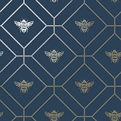 Wallpaper honeycomb bee for sale  Delivered anywhere in UK