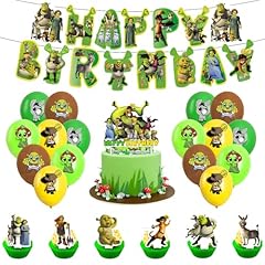 Smlhparty shrek birthday for sale  Delivered anywhere in UK