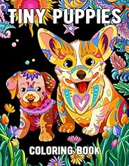 Tiny puppies coloring for sale  Delivered anywhere in UK