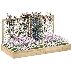 Outsunny jardinière treillis d'occasion  Livré partout en France
