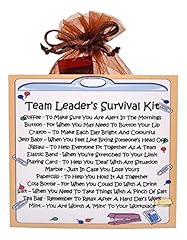 Team leader survival for sale  Delivered anywhere in UK