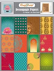 Craftreat india decoupage for sale  Delivered anywhere in USA 