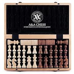 Wooden chess set d'occasion  Livré partout en France