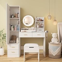 White vanity desk for sale  Delivered anywhere in USA 
