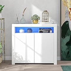 Commode led blanche d'occasion  Livré partout en France