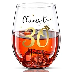 Cheer birthday stemless for sale  Delivered anywhere in USA 