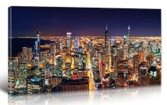 Chicago skyline wall for sale  Delivered anywhere in USA 