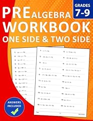 Pre algebra workbook for sale  Delivered anywhere in USA 