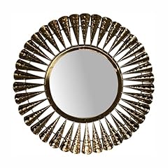 Brass coned mirror for sale  Delivered anywhere in UK
