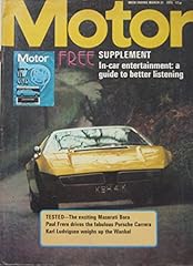 Motor magazine 1973 for sale  Delivered anywhere in UK