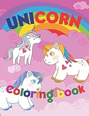 Unicorn coloring book d'occasion  Livré partout en France