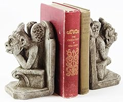 Gargoyle bookends concrete for sale  Delivered anywhere in USA 
