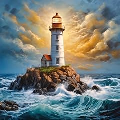 Fabric panel lighthouse for sale  Delivered anywhere in USA 