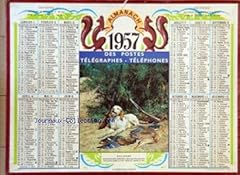 almanach 1957 d'occasion  Livré partout en France
