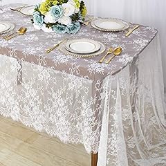 Shinybeauty lace tablecloth for sale  Delivered anywhere in UK