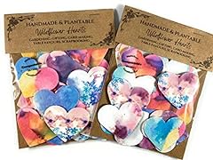 Plantable seed hearts. for sale  Delivered anywhere in Ireland