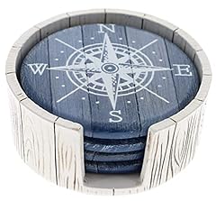 Compass rose coaster for sale  Delivered anywhere in USA 