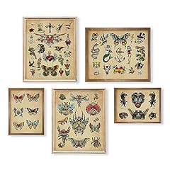 Tattoo flash wall for sale  Delivered anywhere in USA 