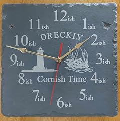 Dreckly slate clock for sale  Delivered anywhere in UK
