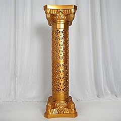 Tableclothsfactory tall gold for sale  Delivered anywhere in USA 