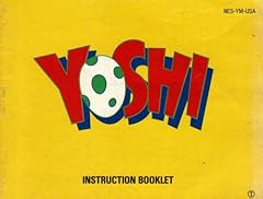 Yoshi nintendo instruction for sale  Delivered anywhere in USA 