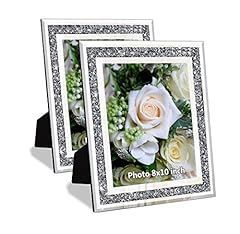Crushed diamond wedding for sale  Delivered anywhere in USA 