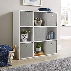 Home Source Storage Cube 9 Shelf Bookcase Wooden Display for sale  Delivered anywhere in UK