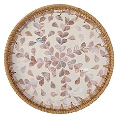Round rattan tray for sale  Delivered anywhere in USA 