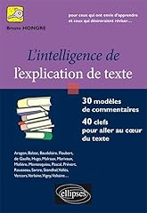 Intelligence explication texte d'occasion  Livré partout en France