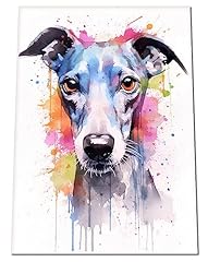 Whippet dog watercolor for sale  Delivered anywhere in USA 