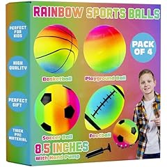 Rainbow sports balls for sale  Delivered anywhere in USA 
