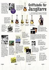 Grifftabelle jazzgitarre gesch gebraucht kaufen  Wird an jeden Ort in Deutschland
