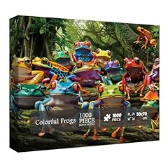 Colorful frog puzzle for sale  Delivered anywhere in USA 