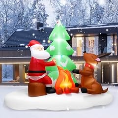 8ft inflatable christmas for sale  Delivered anywhere in USA 